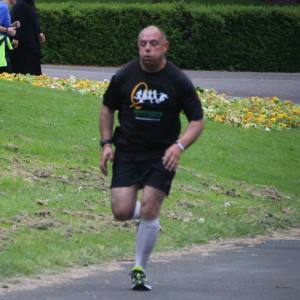 This is me in action at the trial for Horton Park, parkrun.